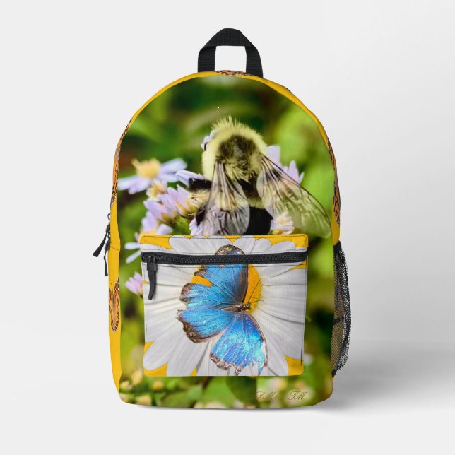 Der Rucksack der Bestäuber der Natur. (Vorderseite)