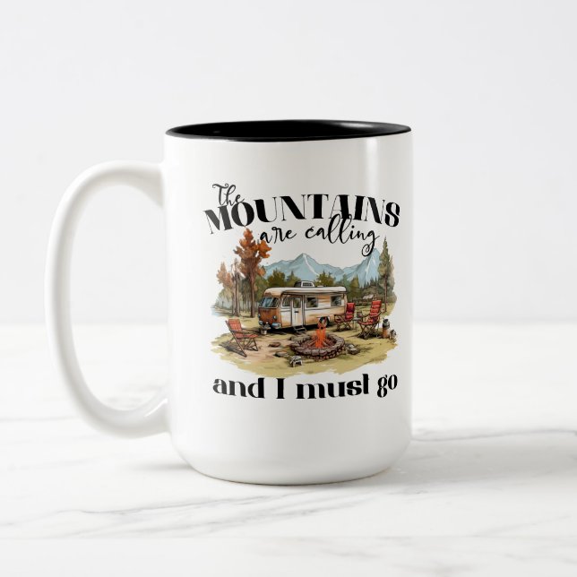 Der Ruf der Berge Tasse (Links)