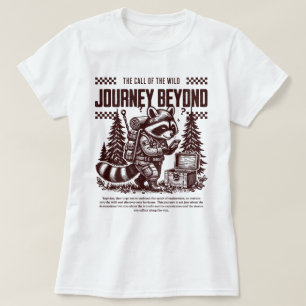 Der Ruf der wilden Reise nach hinten T-Shirt