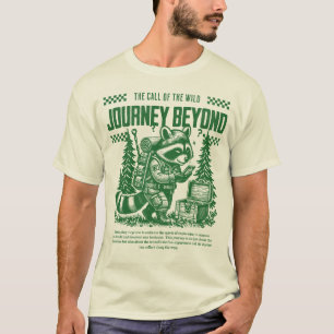 Der Ruf der wilden Reise nach hinten T-Shirt