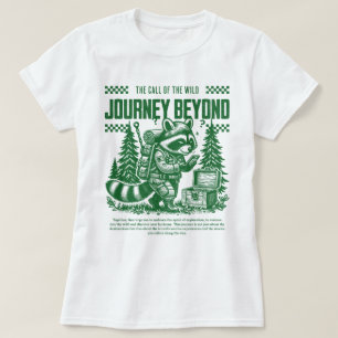 Der Ruf der wilden Reise nach hinten T-Shirt