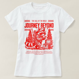Der Ruf der wilden Reise nach hinten T-Shirt