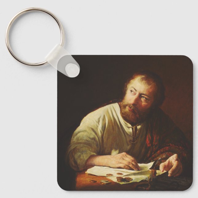 Der Ruf des Apostels Matthew Schlüsselanhänger (Vorderseite)