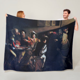 Der Ruf des heiligen Matthew, Caravaggio Fleecedecke