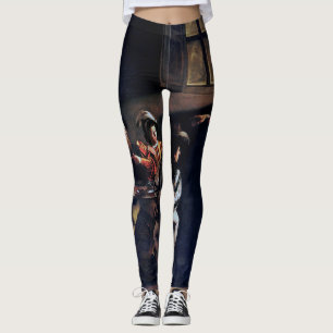 Der Ruf des heiligen Matthew, Caravaggio Leggings