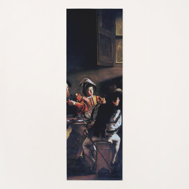 Der Ruf des heiligen Matthew, Caravaggio Yogamatte (Vorderseite)