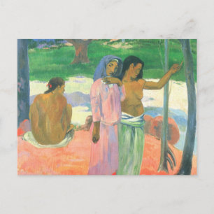 Der Ruf - Paul Gauguin Postkarte