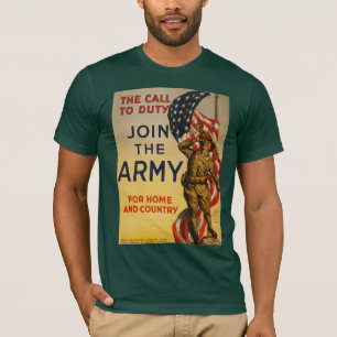 Der Ruf zur Pflicht - Mitglied der Armee T-Shirt