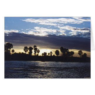 Der Rufiji Fluss am Sonnenuntergang