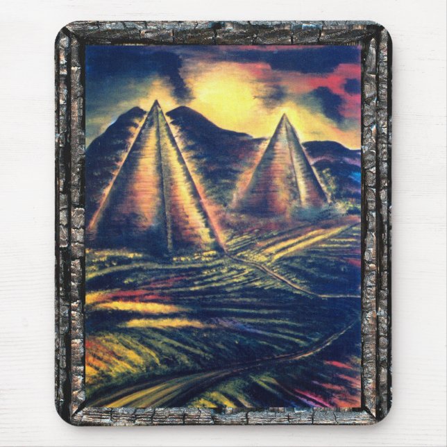 Der Ruheplatz, Pyramiden Mousepad (Vorne)