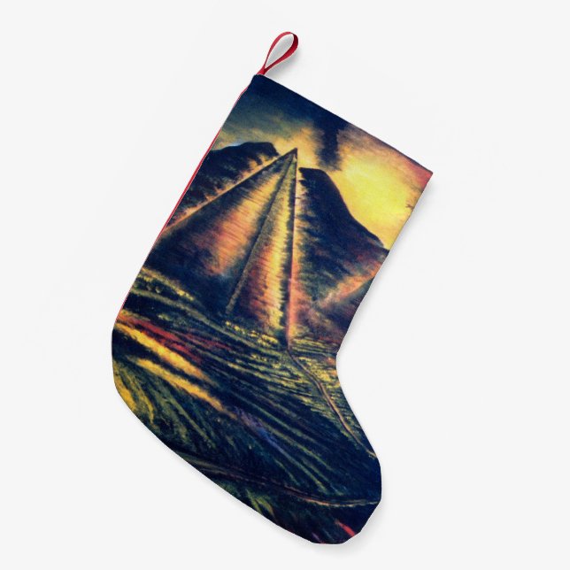 Der Ruheraum Kleiner Weihnachtsstrumpf (Vorderansicht (hängend))