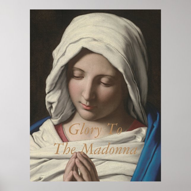 Der Ruhm der Madonna Poster (Vorne)