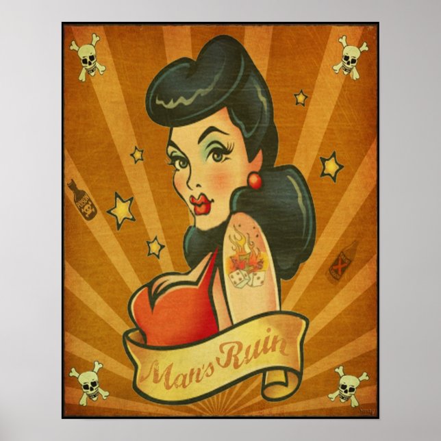 Der Ruin des Menschen Poster (Vorne)