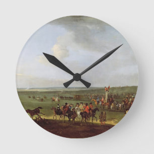 Der runde Kurs in Newmarket, bereitend für das K Wanduhr
