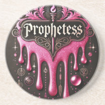 Der runde Sandstein-Untersetzer der Prophetin: Fet