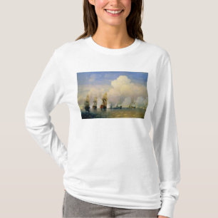 Der Russo-Schwedische Seekrieg nahe Kronstadt im T-Shirt