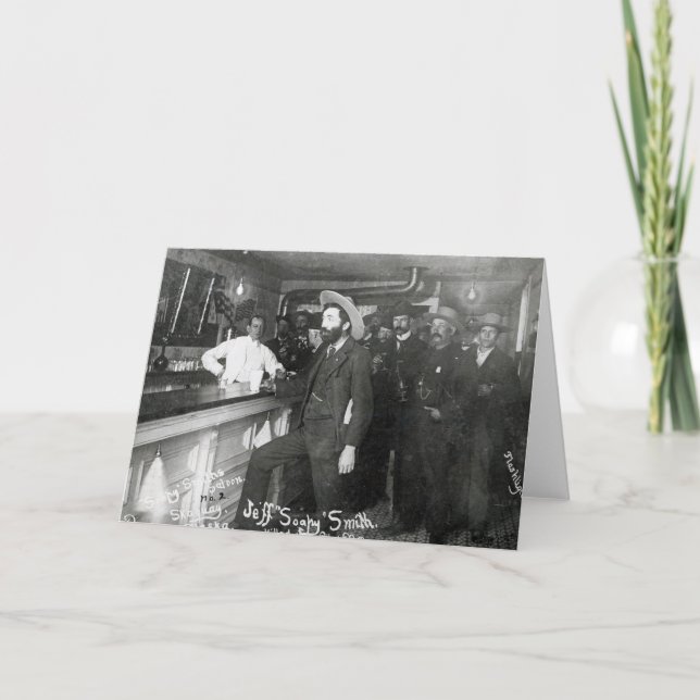 Der Saal-Bar des seifigen Smiths Karte (Vorderseite)