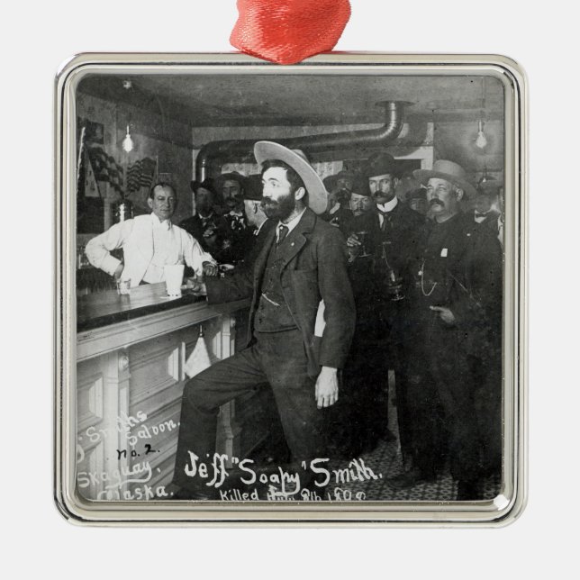 Der Saal-Bar des seifigen Smiths Ornament Aus Metall (Vorne)