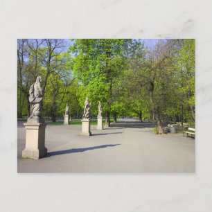Der sächsische Garten in Warschau Postkarte