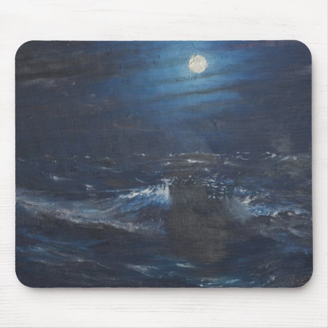 Der sagengeschichte Mond Mousepad (Vorne)