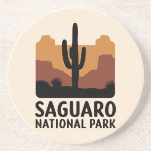 Der Saguaro Cactus Getränkeuntersetzer