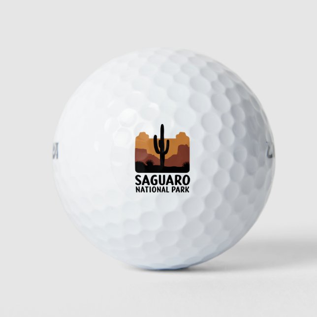 Der Saguaro Cactus Golfball (Vorderseite)