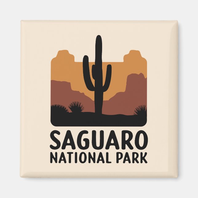 Der Saguaro Cactus Magnet (Vorne)