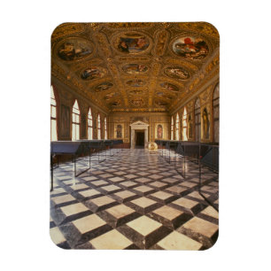 Der Sala Dorata, errichtet 1537-88 (Foto) Magnet