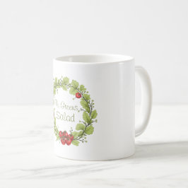 Der Salat der Grüntöne Kaffeetasse