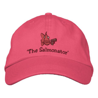 'Der Salmonator' - bestickter Hut