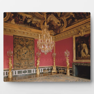 Der Salon d'Apollon (Apollo Room) mit Tapisserien Fotoplatte