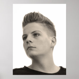 Der Salon-Plakat der Männer Poster