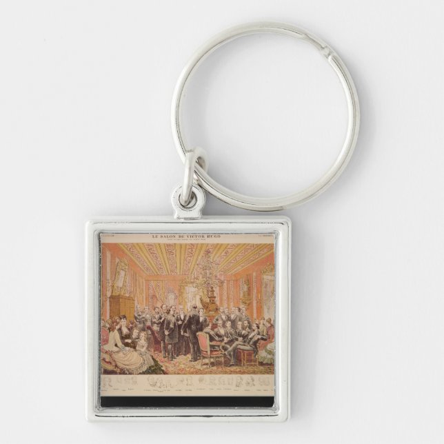 Der Salon von Victor Hugo Schlüsselanhänger (Vorne)