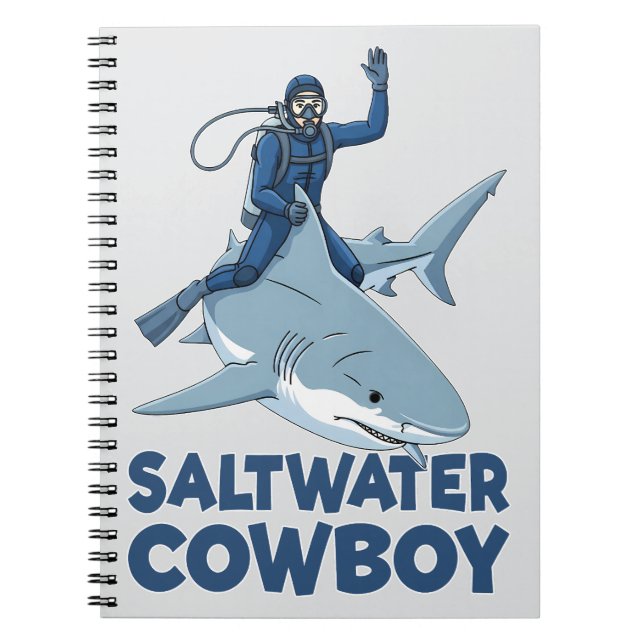 Der Salzwassercowboy Notizblock (Vorderseite)