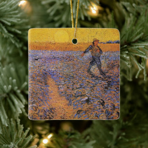 Der Sämann von Vincent van Gogh Keramikornament