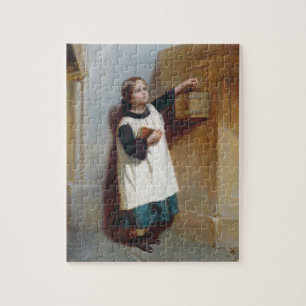 Der Sammlungs-Kasten (Öl auf Platte)