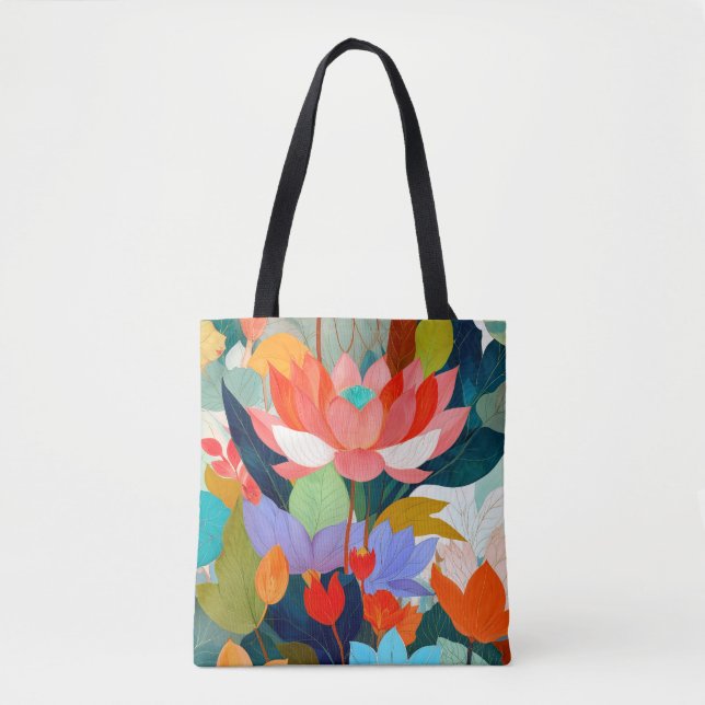 Der Samt Garten Tasche (Vorderseite)