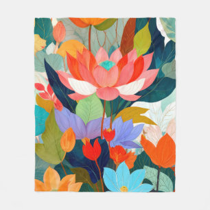 Der Samtgarten Fleecedecke