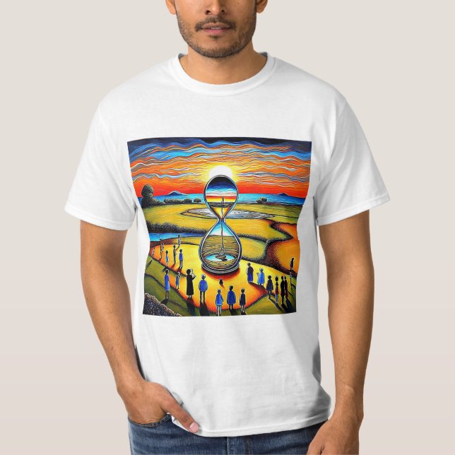 Der Sand des Stundenglases 3 T-Shirt (Vorderseite)