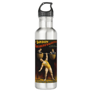 Der Sandow Eugen Sandow Vaudeville-Gewichtheber Edelstahlflasche