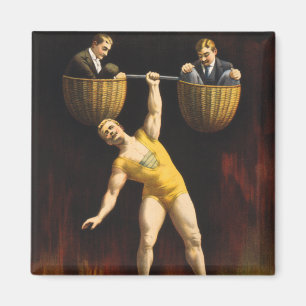 Der Sandow Eugen Sandow Vaudeville-Gewichtheber Magnet