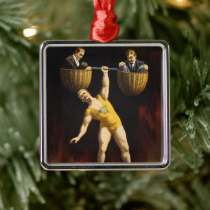 Der Sandow Eugen Sandow Vaudeville-Gewichtheber Ornament Aus Metall