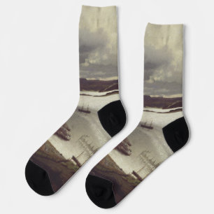 Der Sandvik Fiord von Hans Gude Socken