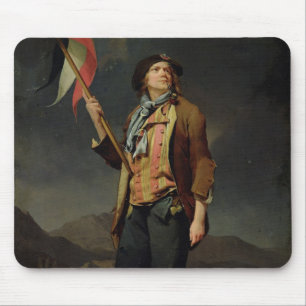 Der Sänger Chenard, als a Ohne-Culotte, 1792 Mousepad