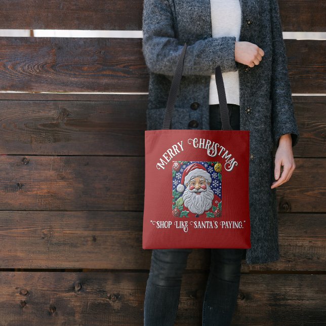 Der Santa Jolly Ol Saint Nick Tasche (Von Creator hochgeladen)