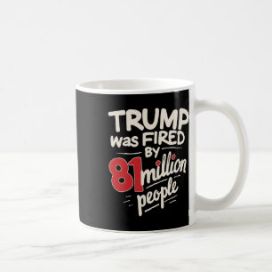 Der sarkastische Spaß Trump wurde von 81 Millionen Kaffeetasse