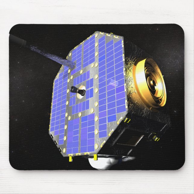 Der Satellit Interstellar Boundary Explorer Mousepad (Vorne)