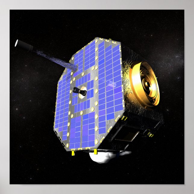 Der Satellit Interstellar Boundary Explorer Poster (Vorne)