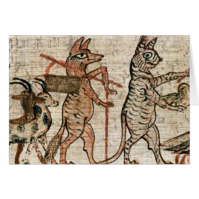 Der Satirical Papyrus (Vorderseite (Horizontal))