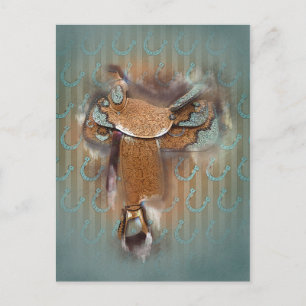 Der Sattel III - Postkarte